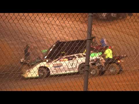 08/14/21 602 Sportsman Late Model Feature Race - some serious wrecks- Patriots Park Raceway - dirt track racing video image