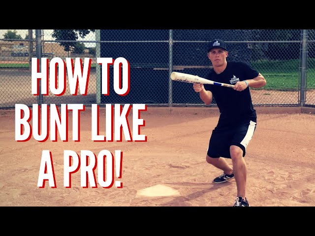 How to Bunting a Baseball