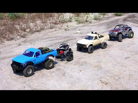 RC ADVENTURES - Three Scale 4x4 Trucks Explore an Ancient Wasteland - UCxcjVHL-2o3D6Q9esu05a1Q