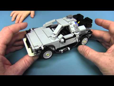 Back To The Future Lego Delorean Time Machine Build Review - UCr-cm90DwFJC0W3f9jBs5jA