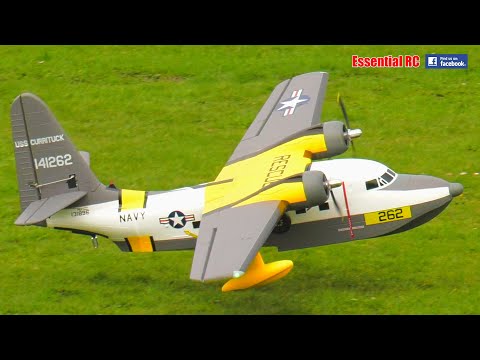 Avios Albatross HU-16 Flying Boat 1620mm (63.7") PNF: FLYING OFF GRASS ! - UChL7uuTTz_qcgDmeVg-dxiQ