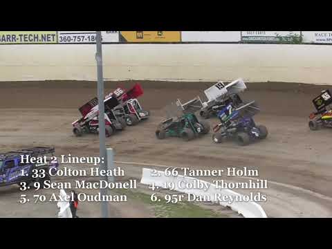 6/17/23 Skagit Speedway 360 Sprints (Heats, Dash, Main Event, Top 3 Interviews, &amp; Qualifying) - dirt track racing video image