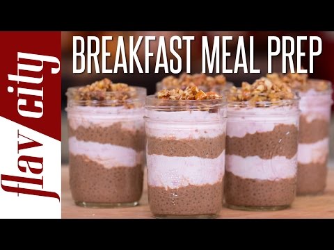 Breakfast Meal Prep - Chia Seed Pudding Recipe - Meal Prepping - UCnq1w-56tAvMdDup-CL6Vtg