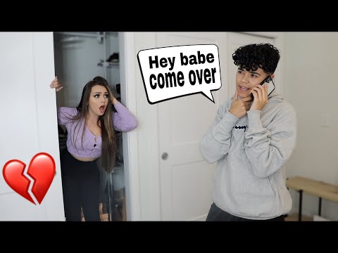 I Spent The Night In My Boyfriends House & He Had No Idea... (24 Hour Challenge)