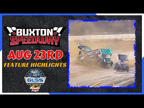 GLSS Buxton Speedway Feature Highlights 8/23/2025 - dirt track racing video image