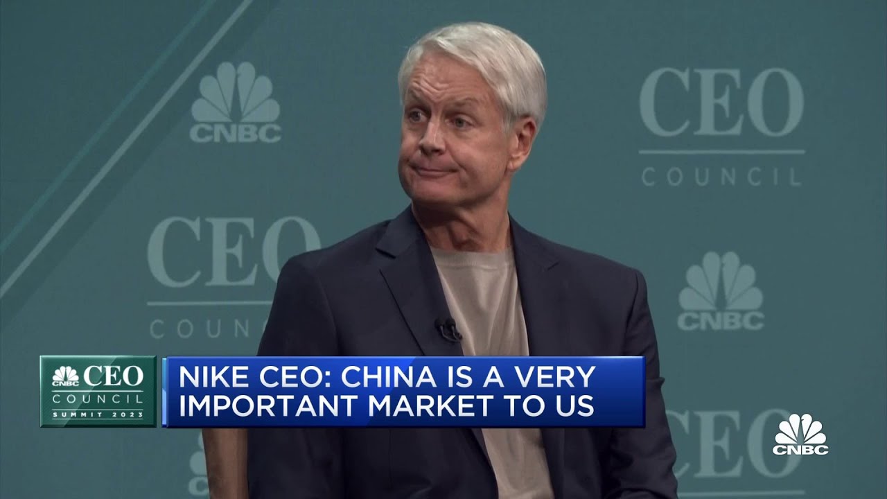 Nike CEO: China is a very important market to us