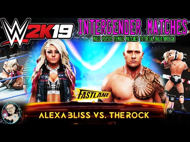 How To Do Intergender Matches In Wwe 2K20?