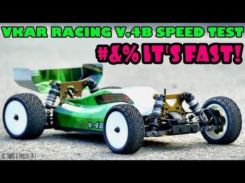 VKAR RACING V.4B Brushless Buggy - Part 2 Speed Test - WOW! - UC1JRbSw-V1TgKF6JPovFfpA