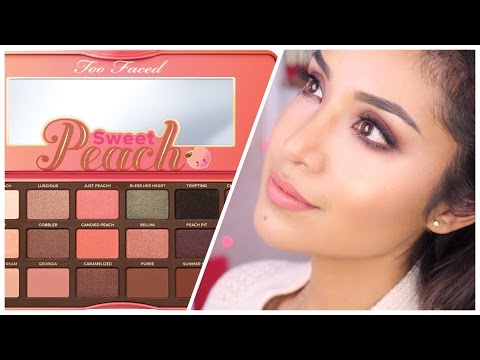 Too Faced Sweet Peach Palette Tutorial - UCo5zIpjl2OQkYatd8R0bDaw