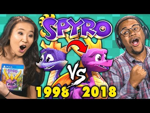SPYRO Old vs New (1998 vs 2018) | React: Gaming - UCHEf6T_gVq4tlW5i91ESiWg
