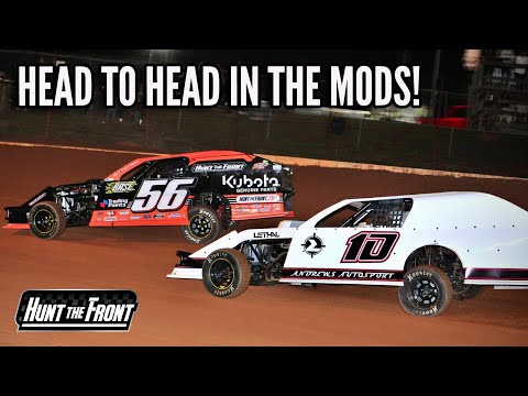 Jonathan and Joseph Face Off! IMCA Modifieds at Southern Raceway - dirt track racing video image