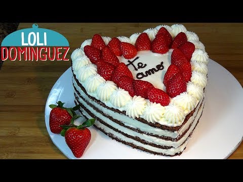 Tarta especial para San Valentín 2019. Recetas paso a paso, tutorial. Loli Domínguez - UC5ONfXPjWgqElh0NZaRJ1tg