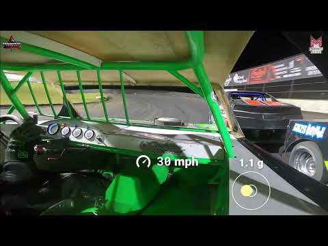#27 Jeff Tennant - USRA Stock Car - 10-12-2023 Arrowhead Speedway - In Car Camera - dirt track racing video image