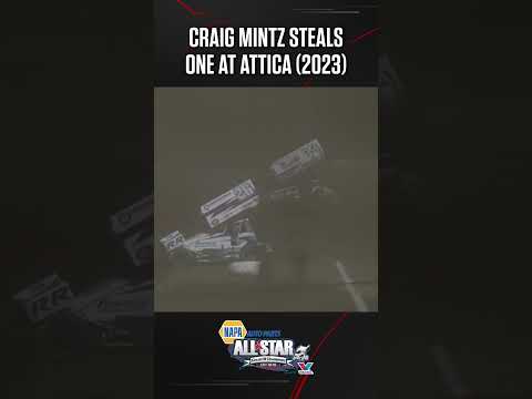 🏁 All Stars + Attica = ❤️ (Mintz steals one in 2023), Ohio Sprint Speedweek begins tomorrow. - dirt track racing video image