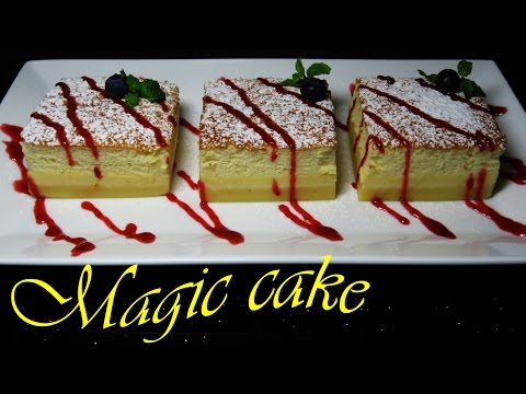 ВОЛШЕБНЫЙ ПИРОГ Умный Вкусный пирог САМОРАЗДЕЛЯЮЩИЕСЯ СЛОИ рецепт / Magic 3 Layer Custard Cake - UCwZ6TJuh2PsR83k5PkkQx4A