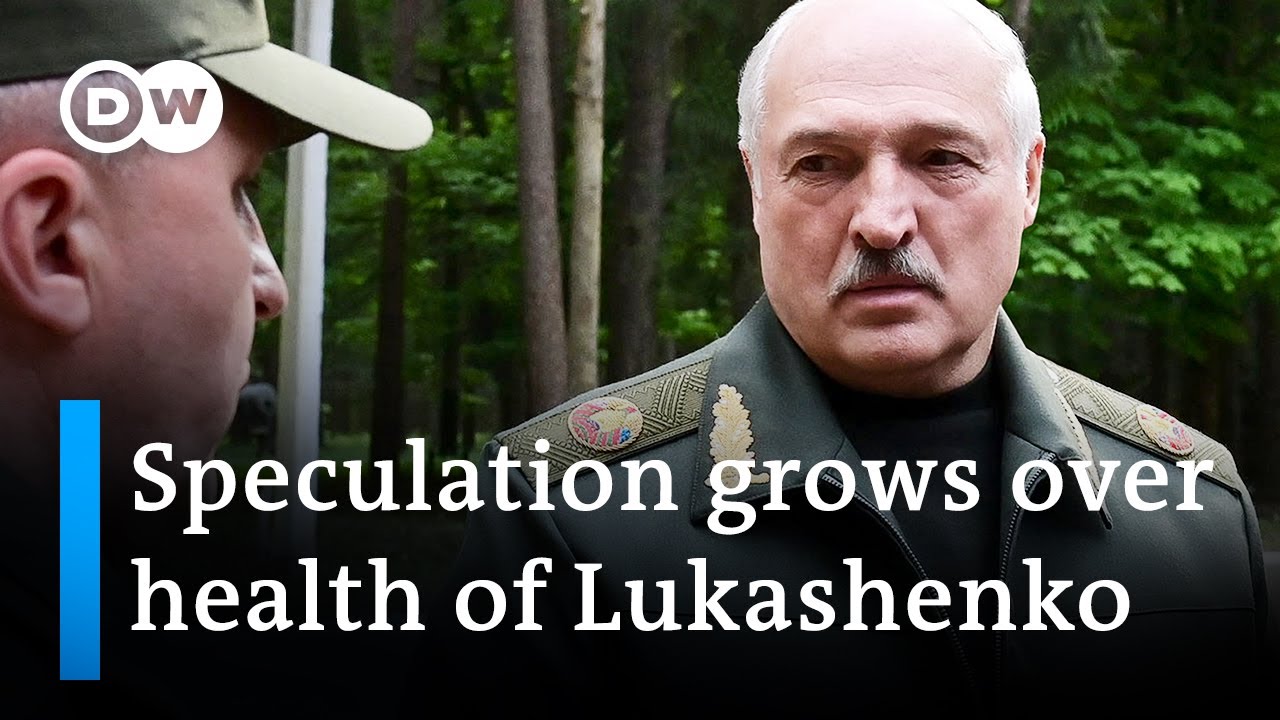 Belarus: Photo of Lukashenko published after rumours over health | DW News