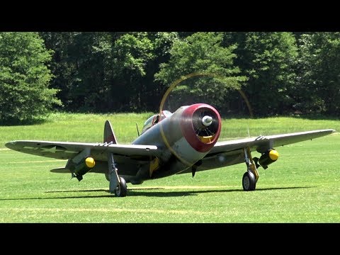 Rc P-47 Thunderbolt Moki 250cc - Joe Nall 2017 - UC1QF2Z_FyZTRpr9GSWRoxrA