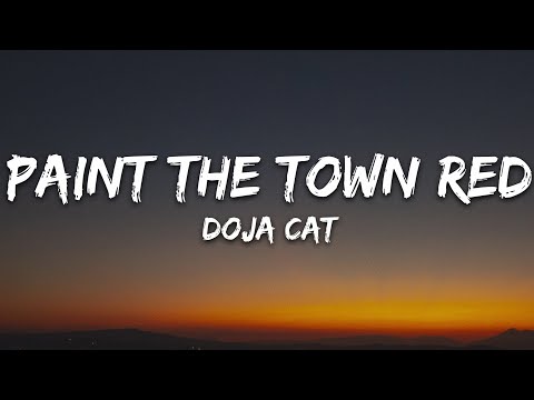 Doja Cat - Paint The Town Red (Lyrics)