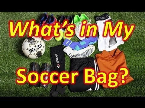 What's in My Soccer Bag? - April 2013 - UCUU3lMXc6iDrQw4eZen8COQ