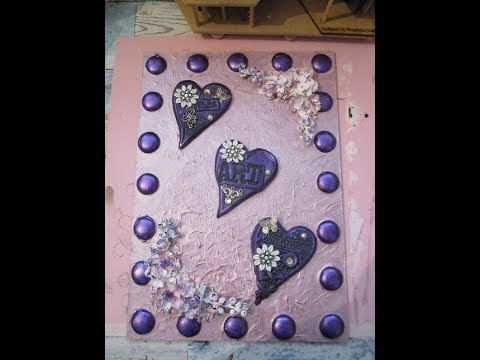 2 x Mixed Media Plaques - New Tutorials - Part 1 - jennings644
