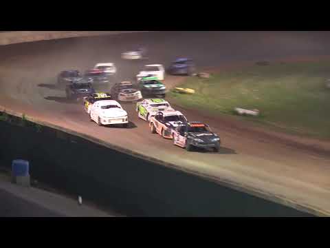 6/25/2022  IMCA Stock Car Feature Race - Shawano Speedway - dirt track racing video image