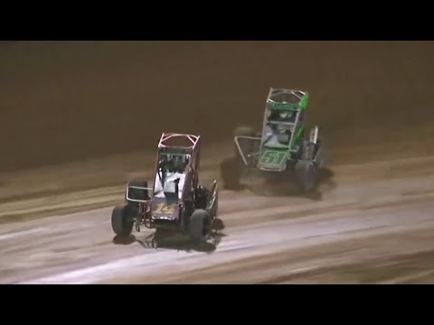 HIGHLIGHTS: USAC Western States Midgets | Ventura Raceway | 5/21/2022 - dirt track racing video image