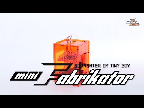 Mini Fabrikator 3D Printer by Tiny Boy - HobbyKing Product Video - UCkNMDHVq-_6aJEh2uRBbRmw