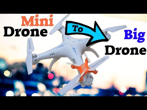 Bigggg Flying Drone from a Small Mini Drone - UCjQ-YHwNTbUQLVzZQFjsDsQ
