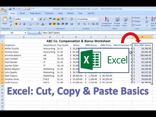 How To Cut And Paste In Excel - To Get Ideas