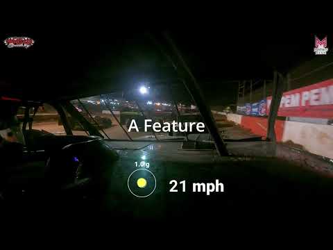 #7D Jake Davis - USMTS Modified - 9-13-2025 Tri-State Speedway - In Car Camera - dirt track racing video image