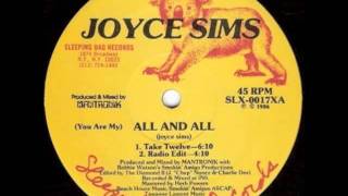 Joyce Sims - All In All