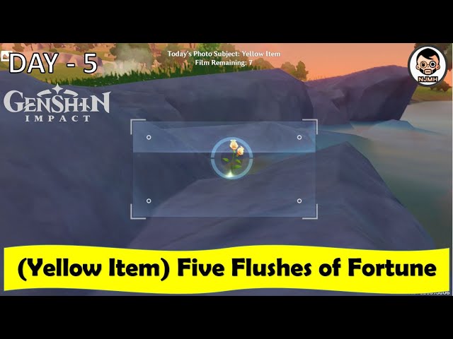 Yellow Item Genshin Impact: How to Get Yellow Item Photo? Five Flushes of Fortune