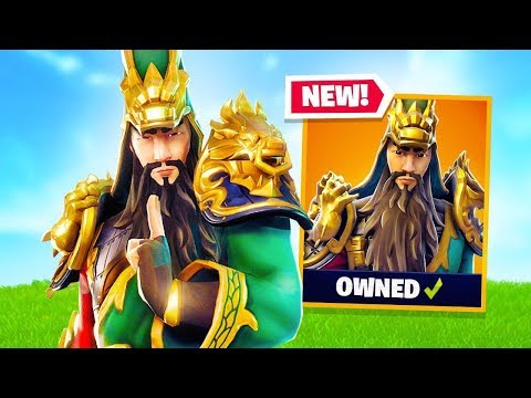 *NEW* Dynasty Warriors "Guan Yu" Skin, Pickaxe & Glider! (Fortnite Live Gameplay) - UC2wKfjlioOCLP4xQMOWNcgg