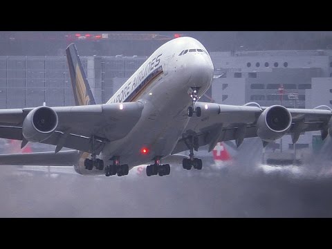 Airbus A380 + Wet Runway = Great Stuff! - UCr8T9rFNMB3tLAW2TSFZc2A