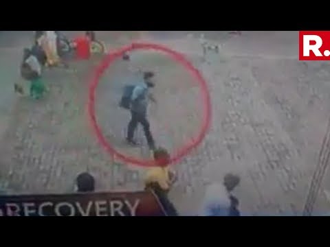 Video - Sri Lankan Media Accesses CCTV Footage Of Alleged Suicide Bomber Walking Into St Sebastian Church