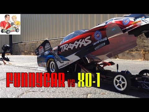 XO-1 vs Courtney Force Funny Car Tug of War #IRL - UCFORGItDtqazH7OcBhZdhyg