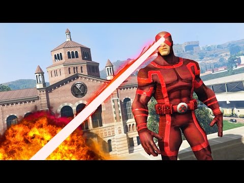 GTA 5 Mods - ULTIMATE X-MEN "CYCLOPS" MOD!! GTA 5 Cyclops Mod Gameplay! (GTA 5 Mods Gameplay) - UC2wKfjlioOCLP4xQMOWNcgg