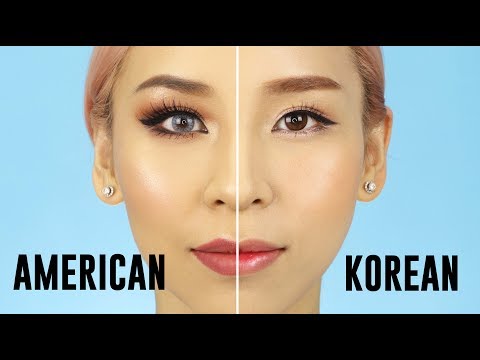 American VS Korean Style Makeup - 2017 - UC0ng0jJflTuJBBH5DGvr1Pw