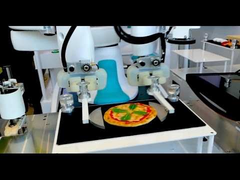 Robot showcase features pizza- and sushi-making bots (Tomorrow Daily 409) - UCOmcA3f_RrH6b9NmcNa4tdg