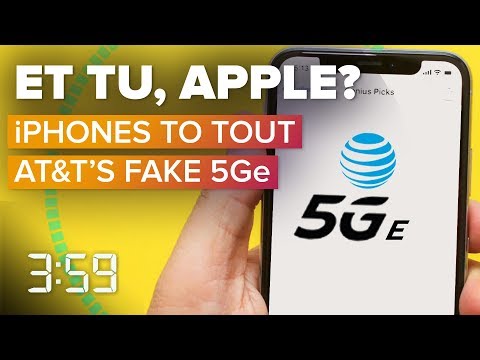 Et tu, Apple? iPhones will tout AT&T's fake 5GE network (The 3:59, Ep. 515) - UCOmcA3f_RrH6b9NmcNa4tdg