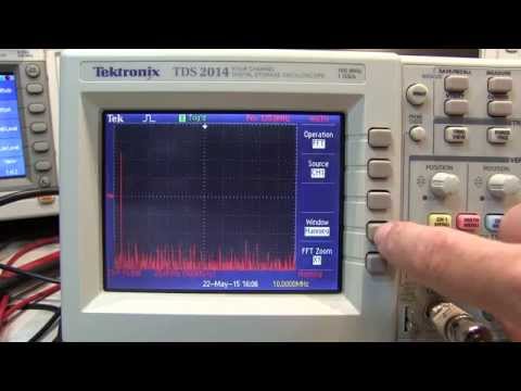 #202: Basics of using FFT on a Tektronix TDS2000 oscilloscope - UCiqd3GLTluk2s_IBt7p_LjA
