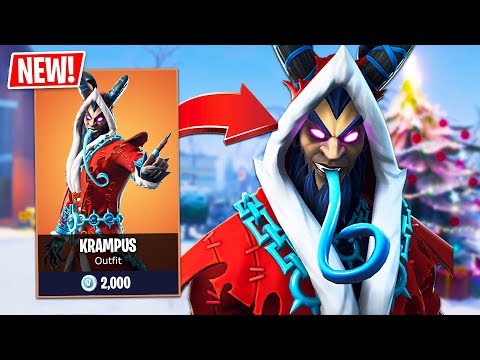 *NEW* KRAMPUS SKIN & FROZEN LEGENDS BUNDLE!! // Pro Fortnite Player // Fortnite Live Gameplay - UC2wKfjlioOCLP4xQMOWNcgg