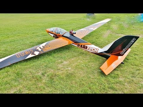 NEXUS BOBS GIANT 1/2 SCALE RC 7mtr PARITECH FOX JET GLIDER - AZZA AT SOUTHERN HEADCORN - 2018 - UCMQ5IpqQ9PoRKKJI2HkUxEw