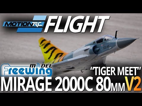 Freewing Mirage 2000C V2 “Tiger Meet” 80mm EDF - Flight Review - Motion RC - UCubk5oFcnH0G47QJsj22fKw