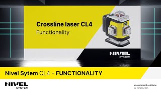 Ristjoonlaser NIVEL CL4G