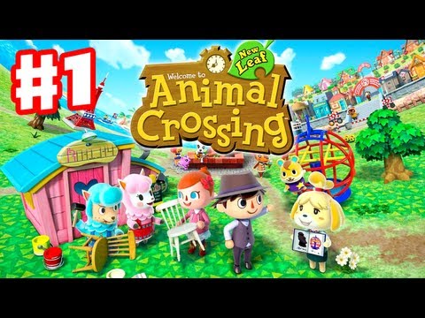 Animal Crossing: New Leaf - Gameplay Walkthrough Part 1 - Day 1 - I'm the New Mayor! (Nintendo 3DS) - UCzNhowpzT4AwyIW7Unk_B5Q