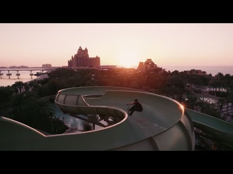 Shredding an Empty Waterpark in Dubai - UCblfuW_4rakIf2h6aqANefA