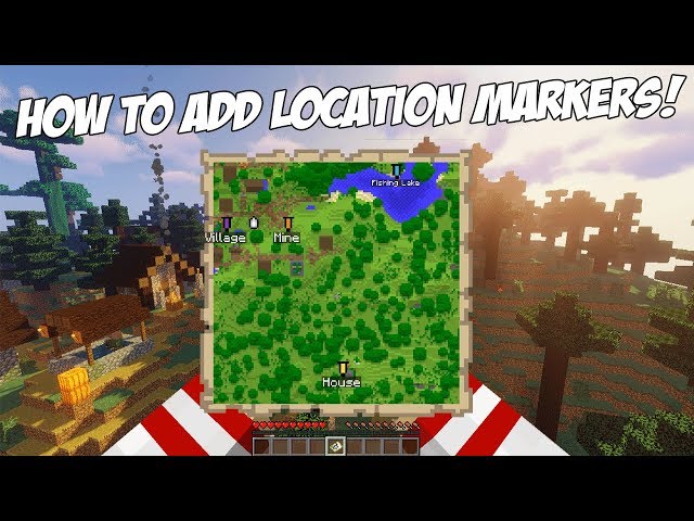 How To Make A Map In Minecraft (With Location Marker)
