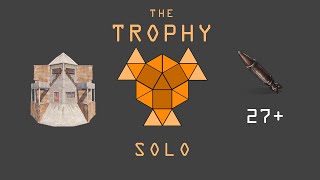 THE TROPHY - A Simple SOLO BUNKER Base with the BEST Peeks - RUST 2024