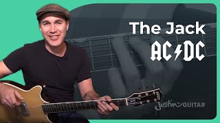 The Jack - AC/DC - Rock Guitar Lesson (ST-336) Angus, Malcolm